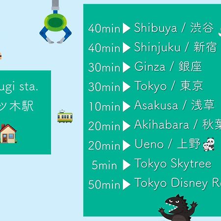 Apartament 四ツ木駅徒歩2分リノベーション済み家具家電無料wifi完備スカイツリー電車5分 Tokio Zewnętrze zdjęcie